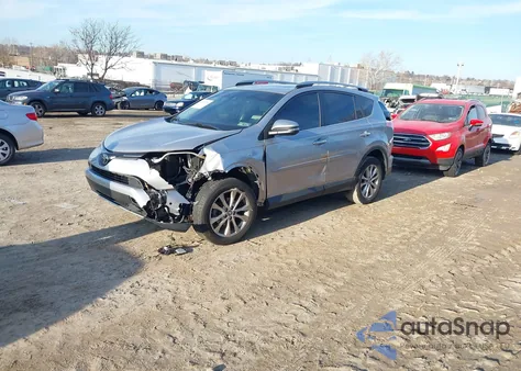 2017 Toyota Rav4 Limited z USA, uszkodzony, nr VIN 2T3DFREV3HW560787